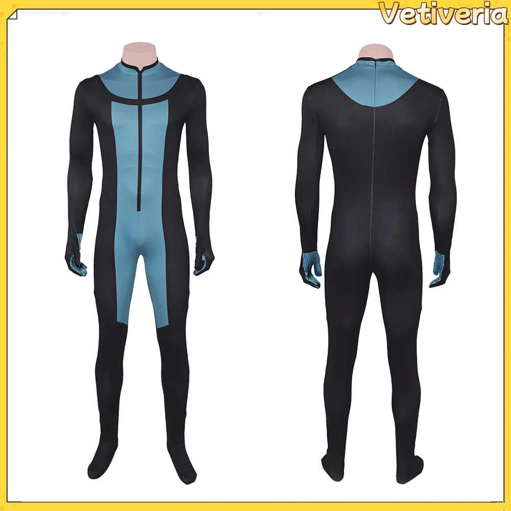Anime Cosplay With Mask - Cartoon Invincible Adult Men Mark Jumpsuit