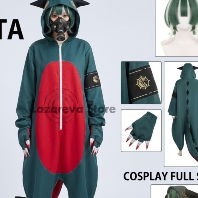 Anime Cosplay With Mask - Lazareva Store Gachiakuta Guita Hebby Cosplay