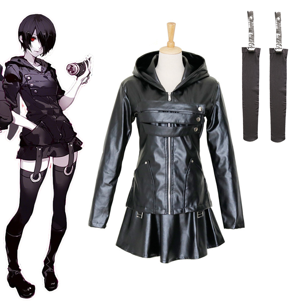 Anime Cosplay Tokyo Ghoul - Tokyo Ghoul Kirishima Touka Cosplay Costume
