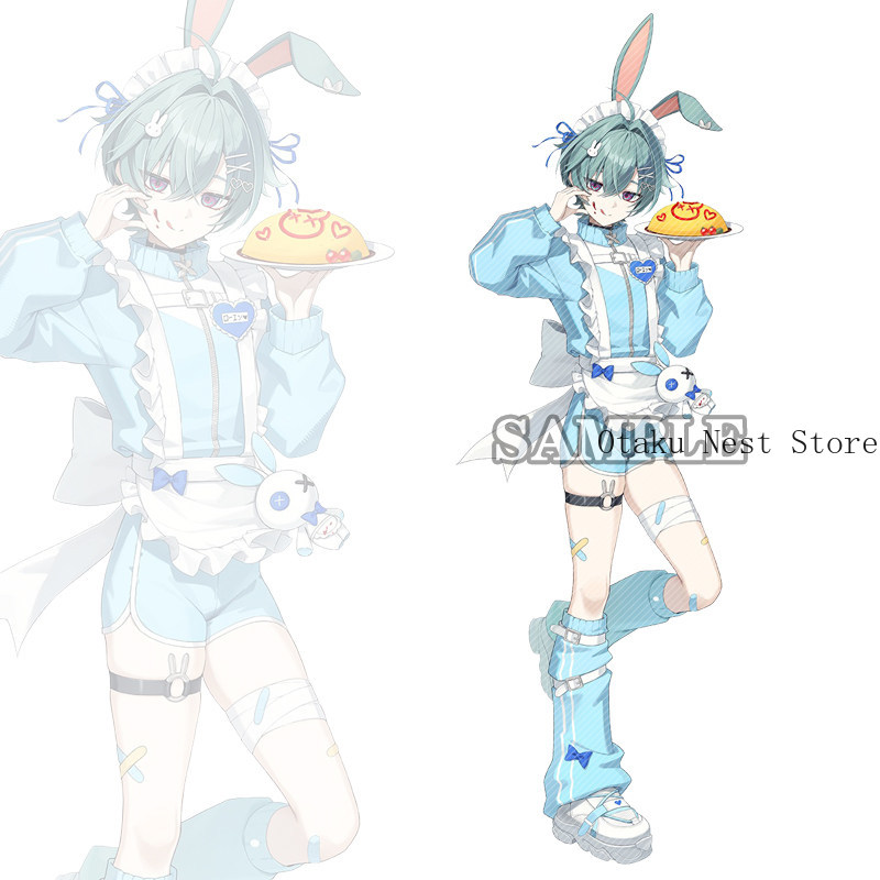 Anime Cosplay Characters - Anime Genshin Impact Lohen Double‑Sided Acrylic