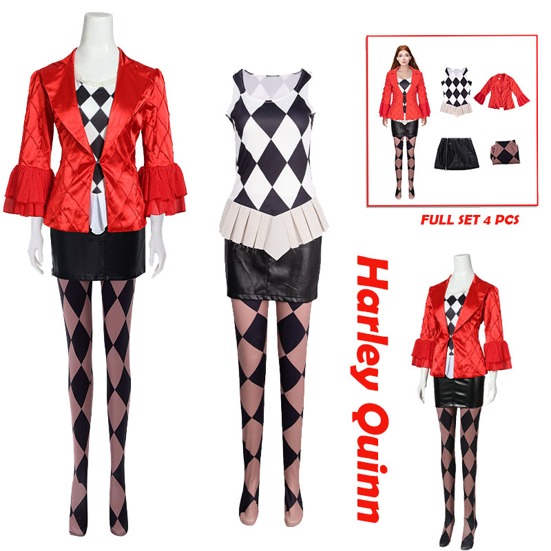 Anime The kiding 2 New Cosplay - đánh giá và giá Anime Harley Quinn Cosplay