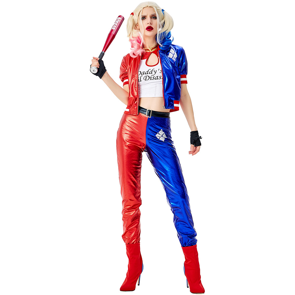 Cô Gái Tự Sát Harley Trang Phụ - đánh giá và giá Anime Harley Quinn Cosplay
