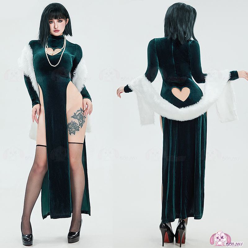 ONE PUNCH-MAN Fubuki Cheongsam - đánh giá và giá Anime Cosplay One Punch Man