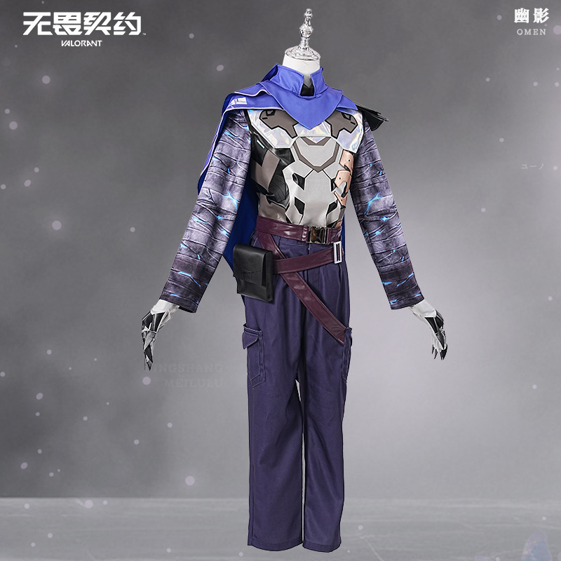 Game VALORANT Omen Cosplay Cos - đánh giá và giá Anime Cosplay With Mask