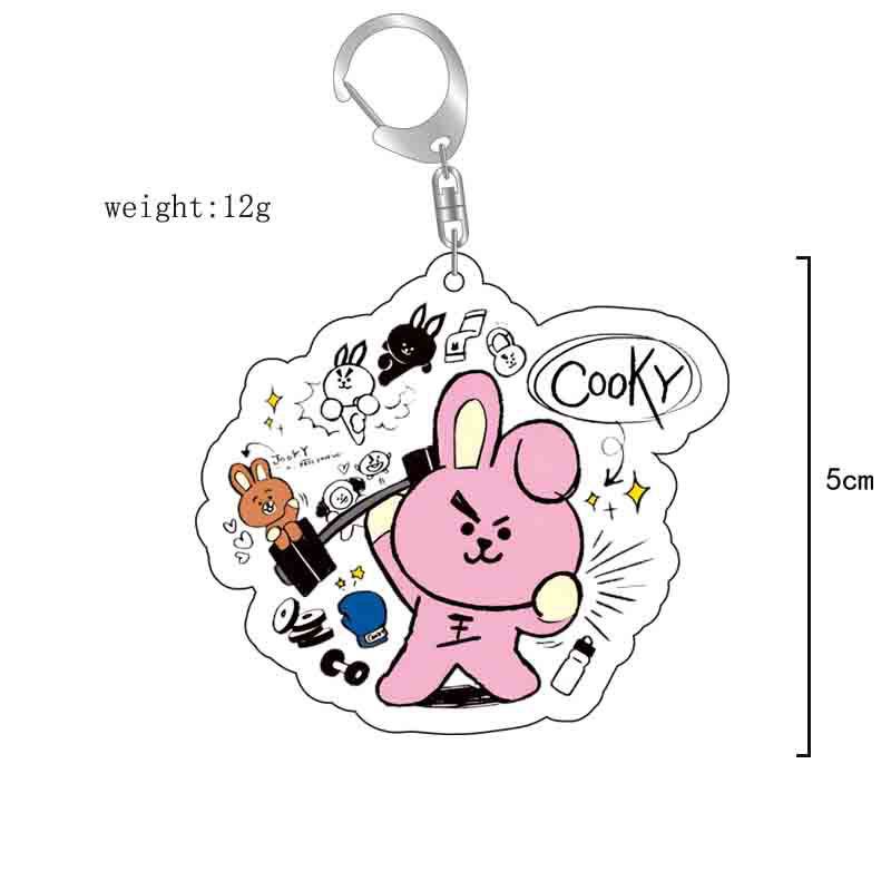 BT21 anime cartoon cute acryli - đánh giá và giá Anime Cosplay Girlfriend