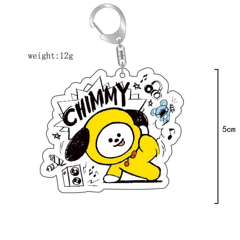 BT21 anime cartoon cute acryli - đánh giá và giá Anime Cosplay Girlfriend