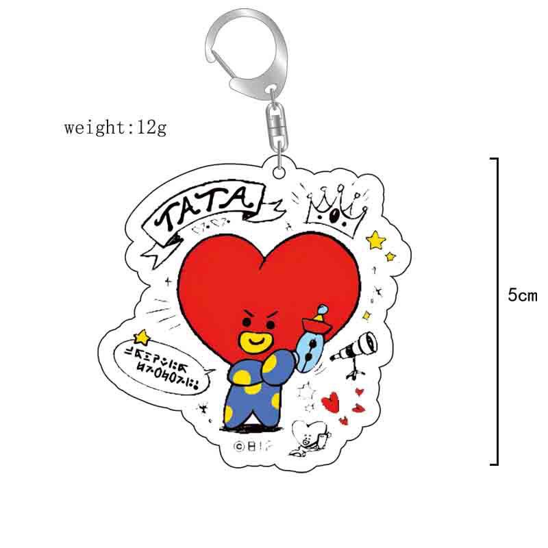 BT21 anime cartoon cute acryli - đánh giá và giá Anime Cosplay Girlfriend