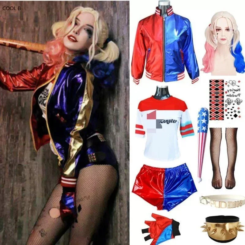 Aldult Kid Harley Cosplay Anim - đánh giá và giá Anime Harley Quinn Cosplay