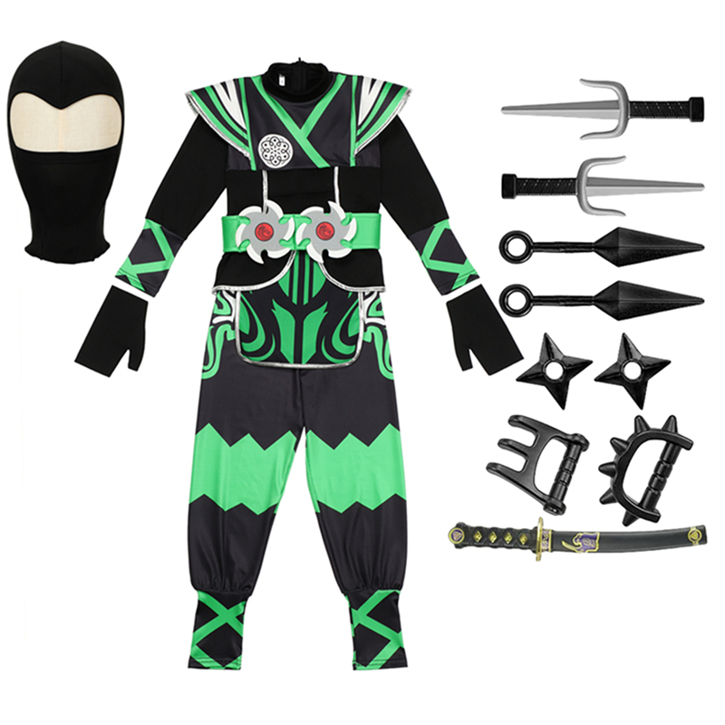 Japanese Ninja Costume Set for - đánh giá và giá Anime Cosplay Boy
