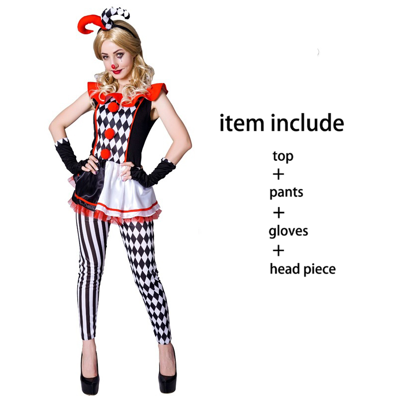 Women Harley Harleyquinn Clown - đánh giá và giá Anime Harley Quinn Cosplay