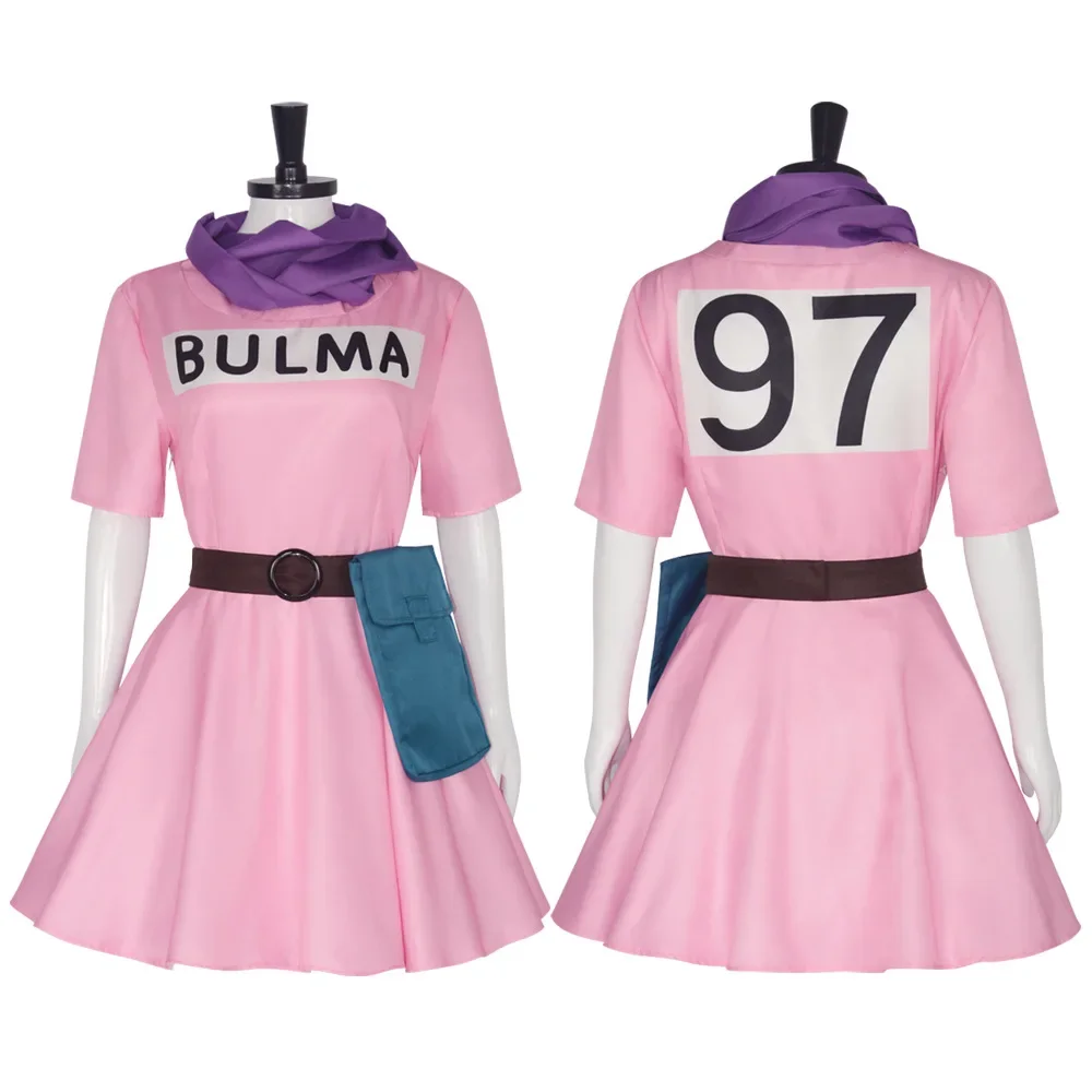 In stock new anime Bulma cospl - đánh giá và giá Anime Cosplay Makeup