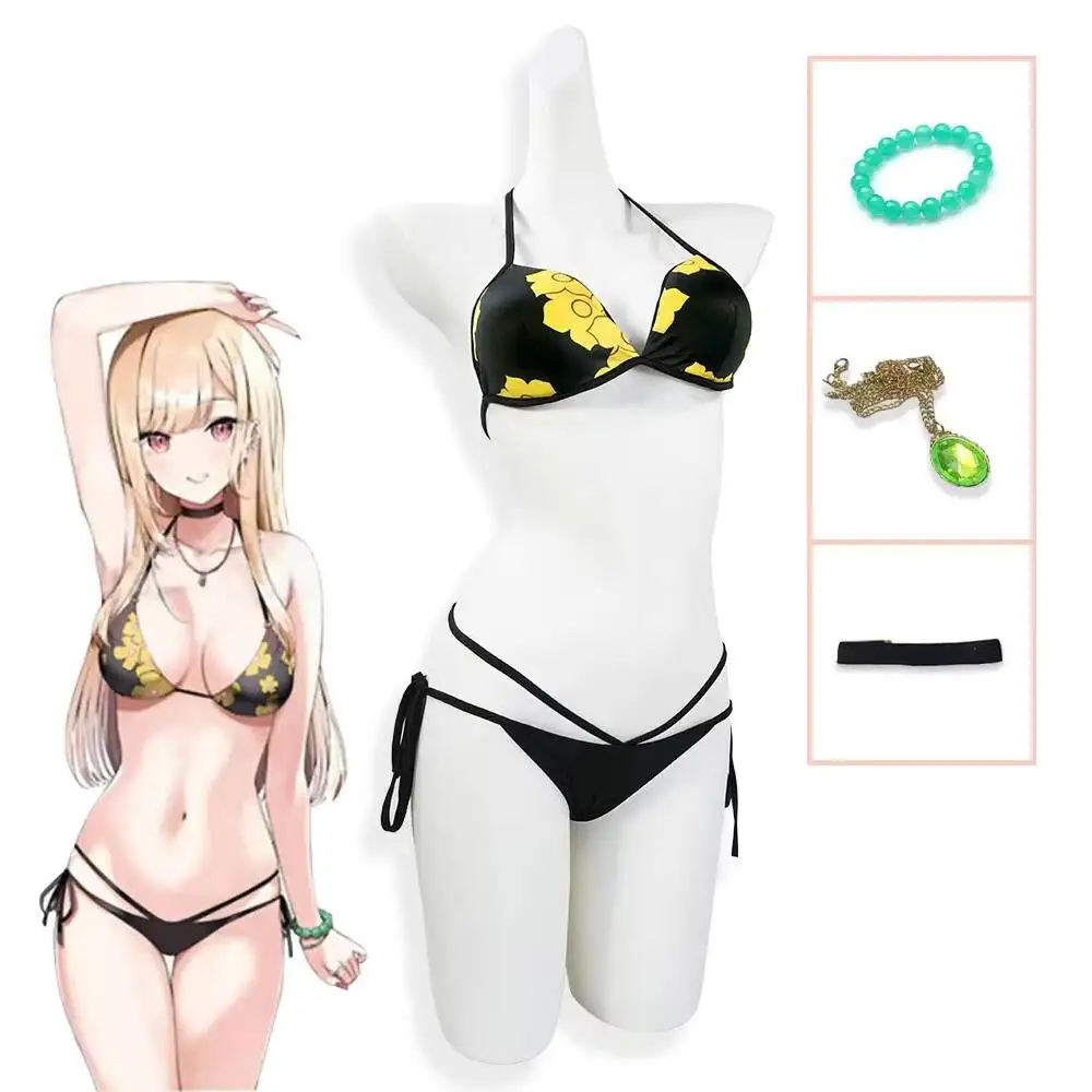 Anime My Dress-Up Darling Mari - đánh giá và giá Anime Cosplay Bikini