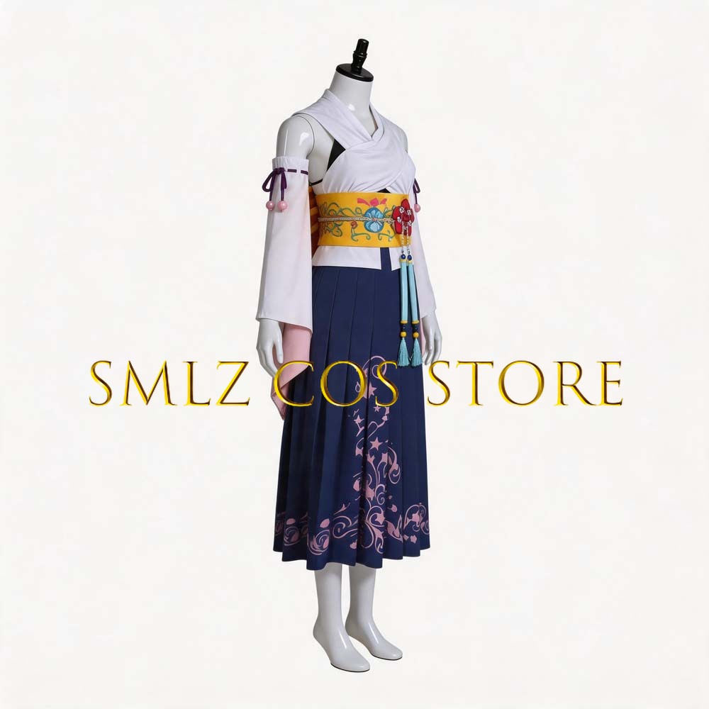 Smlz FFX Yuna Cosplay Anime FF - đánh giá và giá Anime Cosplay Girl Costume