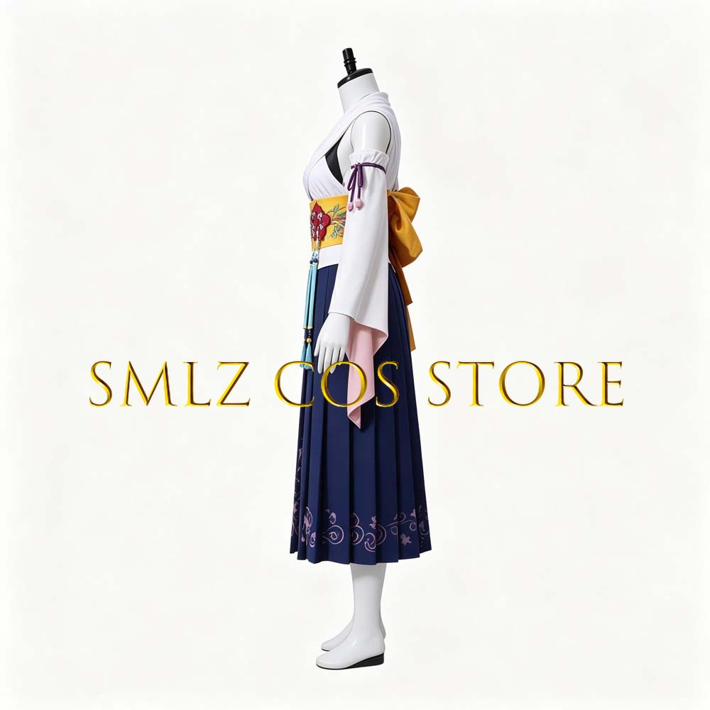 Smlz FFX Yuna Cosplay Anime FF - đánh giá và giá Anime Cosplay Girl Costume
