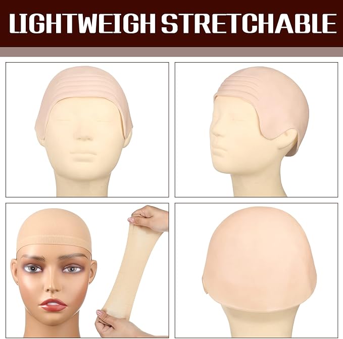 2 Pieces Latex Bald Cap with N - đánh giá và giá Anime Cosplay Makeup