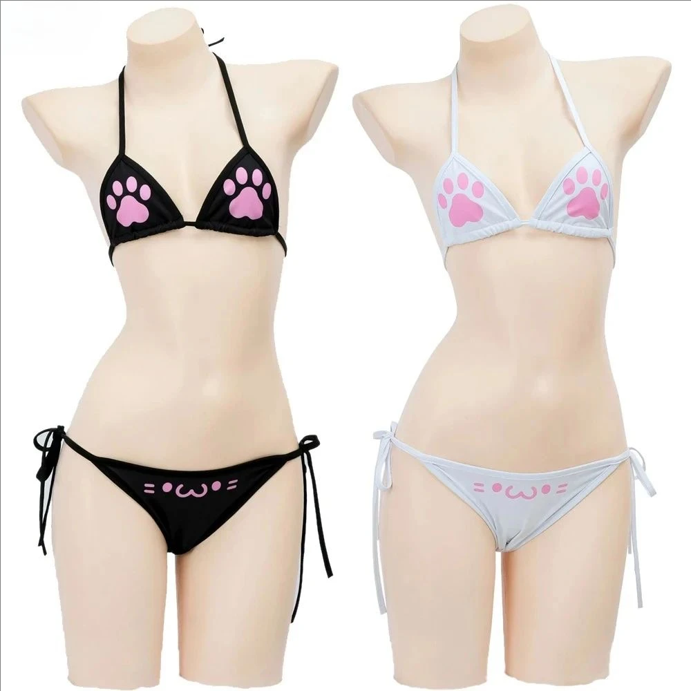 Women Sweet Anime Game Three P - đánh giá và giá Anime Cosplay Bikini