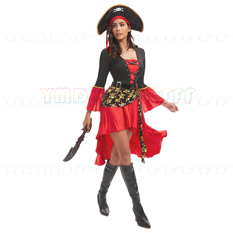 Anime Halloween female pirates - đánh giá và giá Anime Cosplay Makeup