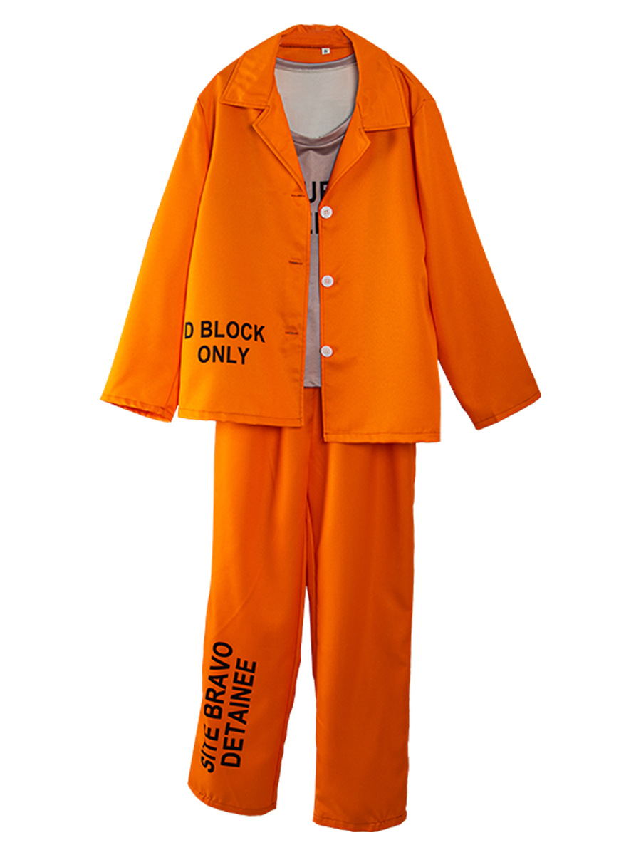 Adult Orange Prisoner Uniform  - đánh giá và giá Anime Harley Quinn Cosplay