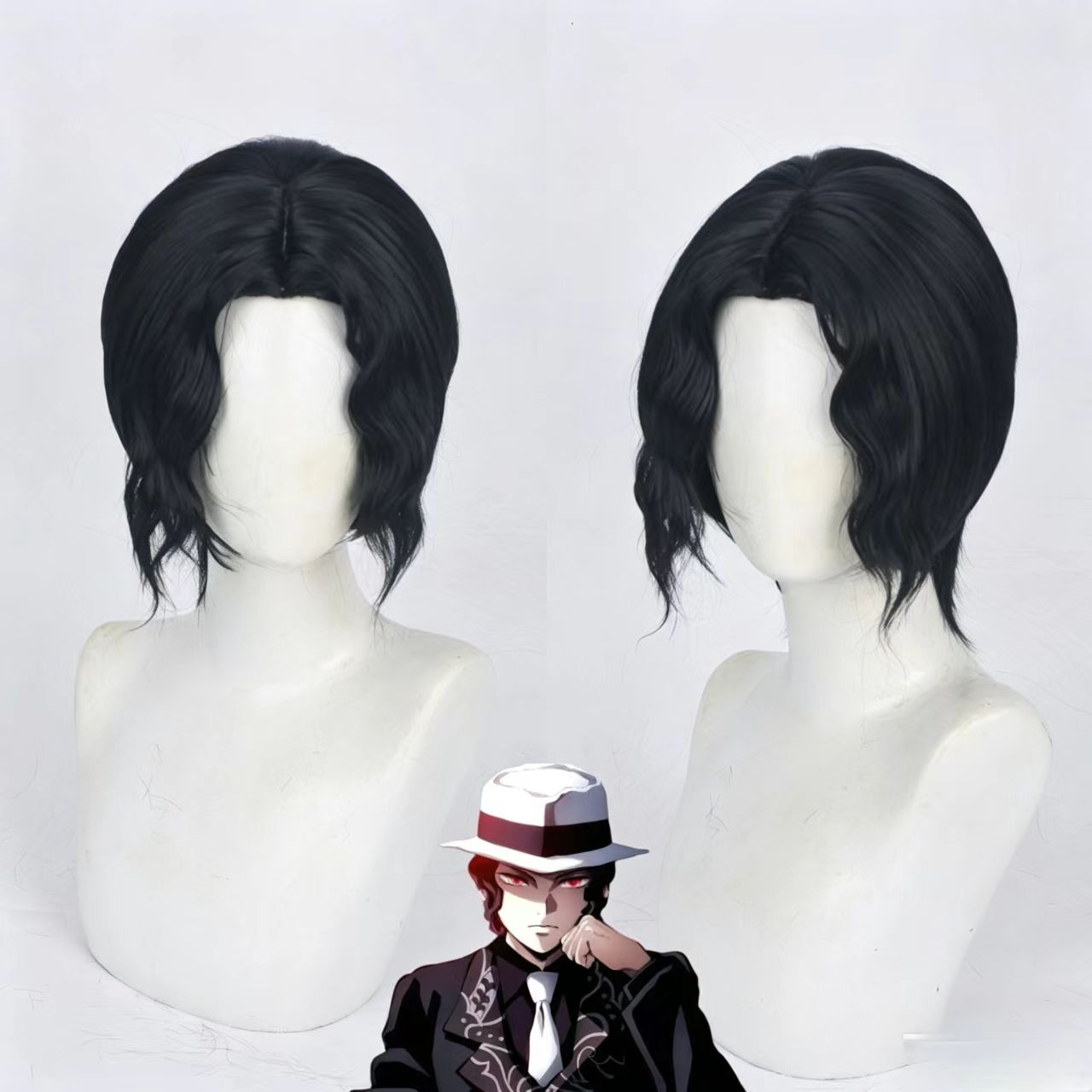 Kibutsuji Muzan Cosplay Wig An - đánh giá và giá Anime Cosplay Com