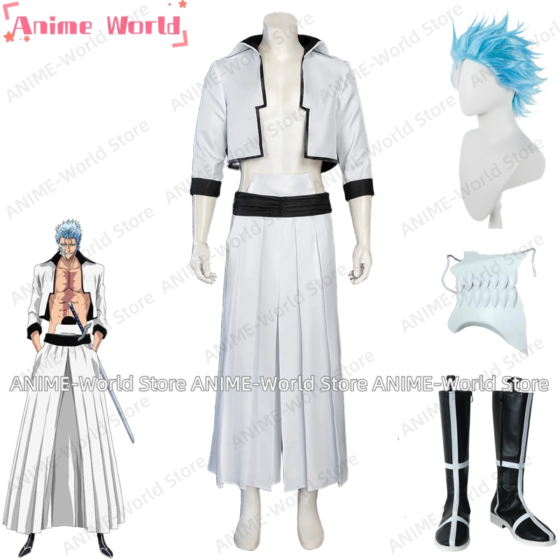 《Custom Size》Anime Grimmjow Ja - đánh giá và giá Anime Cosplay With Mask