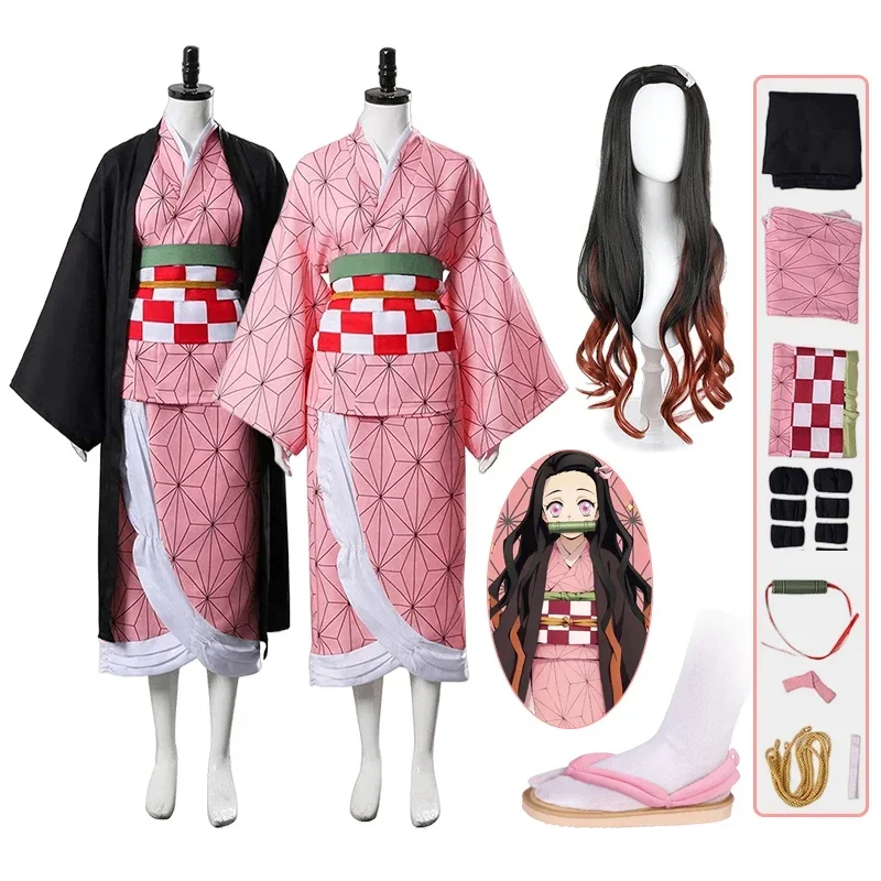 Anime Kamado Nezuko Cosplay Co - đánh giá và giá Demon Slayer Haori