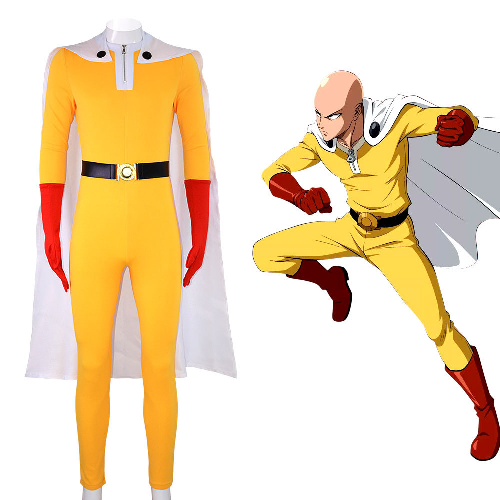 One Punch Man Saitama Cosplay  - đánh giá và giá Anime Cosplay One Punch Man