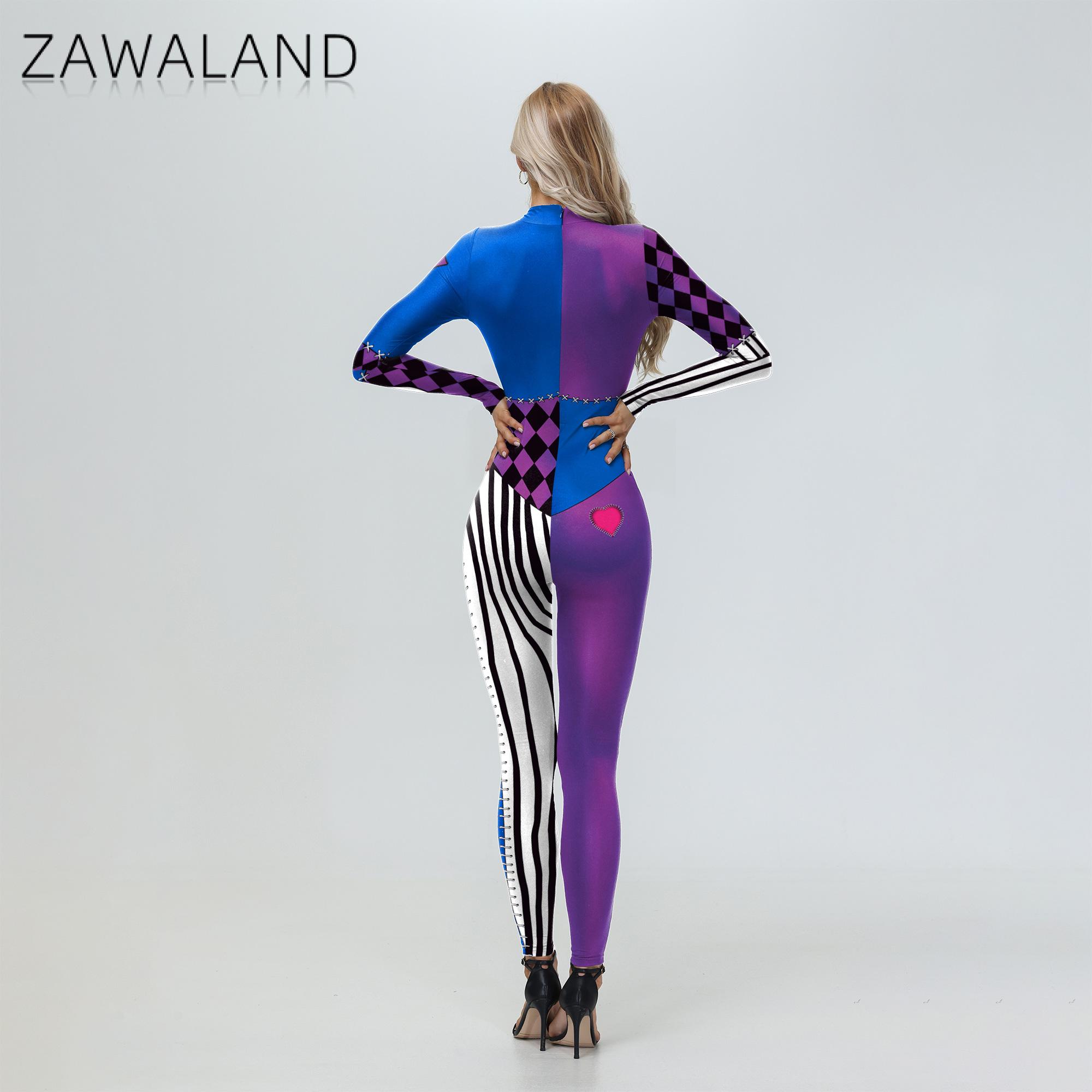 Zawaland Clown Harley Cosplay  - đánh giá và giá Anime Harley Quinn Cosplay