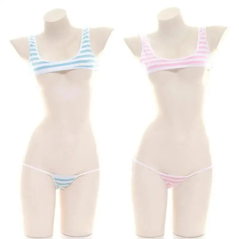 Sexy Japanese Style  Blue Whit - đánh giá và giá Anime Cosplay Bikini